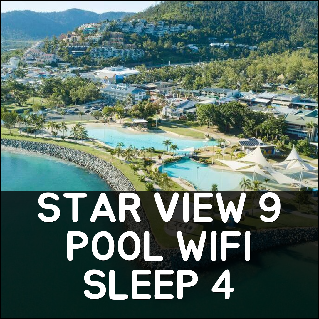 STAR VIEW 9 POOL WIFI SLEEP 4 BEST VIEWS IN AIRLIE 휘트선데이 아일랜드 특가예약 꿀팁!