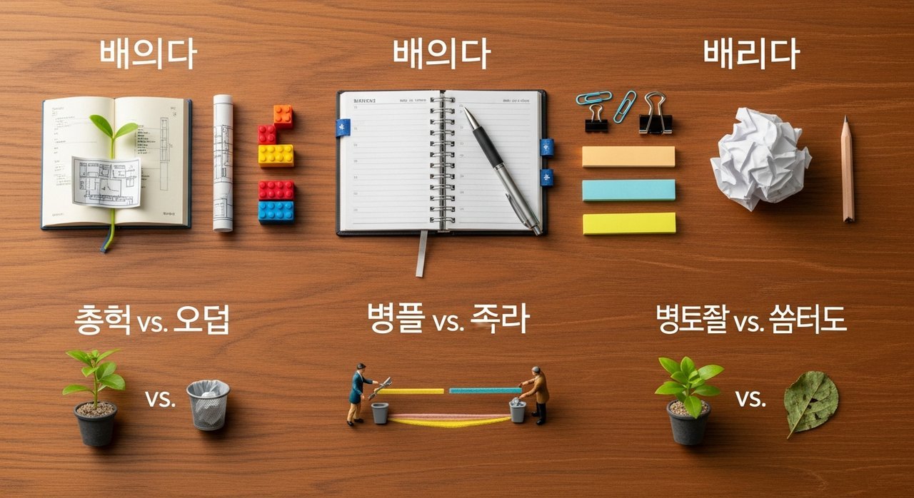 벌이다'와 '버리다' 뉴스에서 자주 헷갈리는 표현 정리 5가지 비법