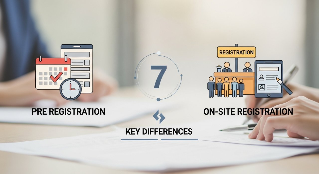 궁금증 해결! 사전신청과 현장신청 차이 7가지 비법